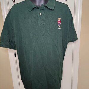 Polo Bear Mesh Polo Shirt - XXL